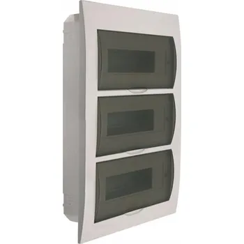 Rozvaděč IDEAL KANLUX Rozvodnice pod omítku 3x12 DB312F 3X12P/FMD 3846