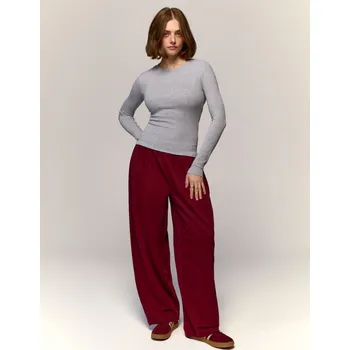 Dámské kalhoty Barrel kalhoty - XL - House - mahagon - 722JL-93X