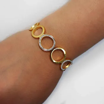 Náramek Ocelový náramek zabalený v dárkové krabičce č. 1187