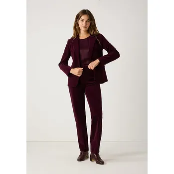 Dámská vesta Bunda More & More Bordeaux 2431250 46