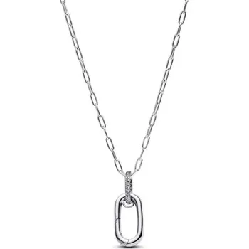 Náhrdelník Náhrdelník PANDORA Me s otevíracím článkovým přívěskem 394086C01-50