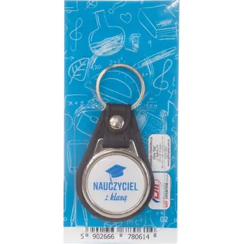 Přívěsek Na Klíče gelová pro učitele "Učitel s třídou" ke Dni učitelů