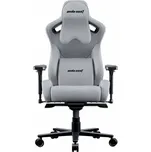 Anda Seat Herní židle Kaiser 2 XL Pro, šedá látka, otočná