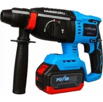 Pneumatické kladivo ExtraLink POWERLINK AKUMULATOROVÉ VRTACÍ KLADIVO PWL-6608 26MM 20V 2X4AH