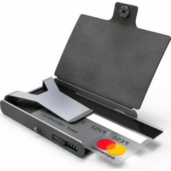 Peněženka Mattel Flexibilní peněženka matně šedá