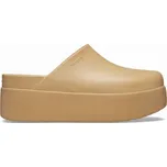 Crocs Dřeváky Dylan na platformě 209869-209 béžové 41/42