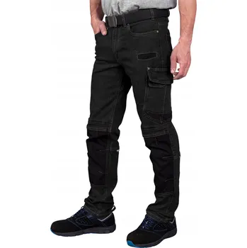 Pracovní obuv Dlouhé pracovní kalhoty Reis JEANS303-T B vel. 60