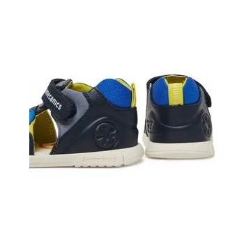 Chlapecká obuv Biomecanics dětské sandály eko kůže modré, velikost 22