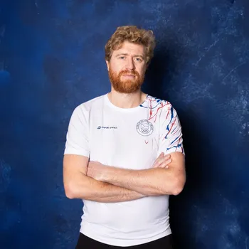 Olympijská kolekce Česká republika Bílé Triko L