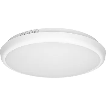 ORNO Stropní Svítidlo nástěnný, bílý, senzor pohybu 26,5 cm, neutrální barva, 16 W, IP65