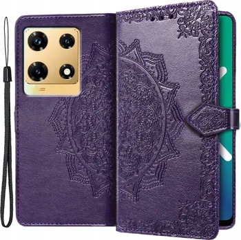 Pouzdro na mobilní telefon Flipové pouzdro XGSM pro Infinix NOTE 30 PRO fialové