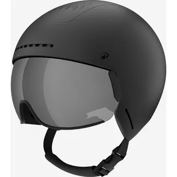 WEDZE Lyžařská helma Visor PST500 pro dospělé S ČERNÁ|ŠEDÁ