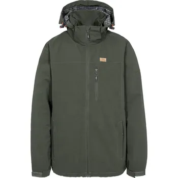 TRESPASS Pánská nepromokavá bunda 2XL ZELENÁ