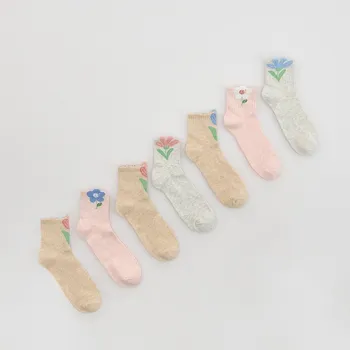 Dívčí spodní prádlo Reserved - Sada 7&nbsp;párů ponožek - vícebarevná - 908IH-MLC - 908IH-MLC-K31