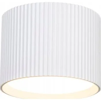 Stropní svítidlo stropní svítidlo spot tuba GISE bílá rýhovaná, vyměnitelná LED žárovka