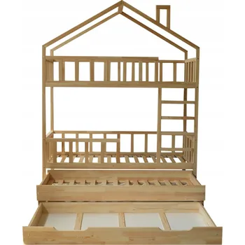 Dětská postel Třílůžková postel Stolarnia Ewa Fojtuch Nikola Plus 180x80 cm