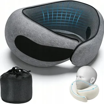 Polštář Polštář do letadla Turistický do auta Rogal na krk a krk