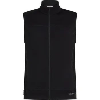 Pánská vesta ICEBREAKER Mens 300 RealFleece Descender Vest, Black velikost: M