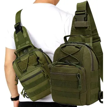 Pánská aktovka Multifunkční Vojenský Batoh SURVIVAL, Nylon 600D Oxford, Nepromokavý, Velikost 28x20x10 cm