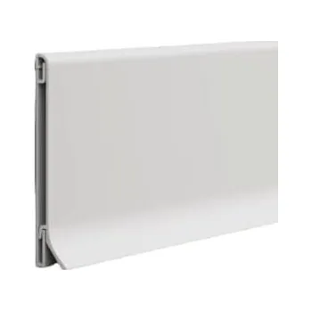 soklová lišta Soklová lišta k soklu "rovná" Eviso bílá mat, hliník délka 250 cm, výška hrany 8 mm, ASWH0480