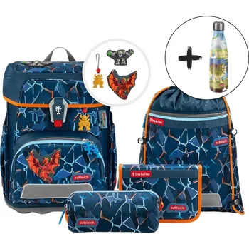 Dětské zboží Školní aktovka Step by Step CLOUD schleich® Eldrador® Lava Dragon – 5dílný set (Limited Edition)