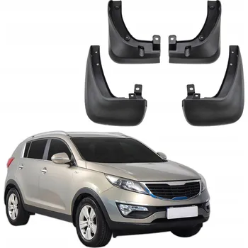 autokoberec Zástěrky proti blátu Kia Sportage 2010-2015 přední + zadní 4 ks