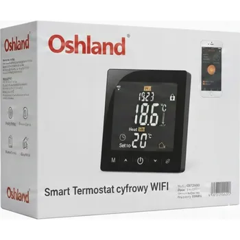 POKOJOVÝ TERMOSTAT LCD PANEL 16A WIFI SMART LIFE TUYA 3M NTC SENZOR