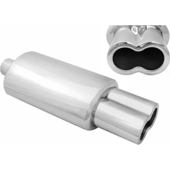 Auto-moto TurboWorks Koncový tlumič 87x140mm vstup 63,5mm