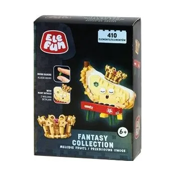 ostatní stavebnice Elefun Fantasy Collection Stavebnice Hit Fruits 4 13 dílů Banán