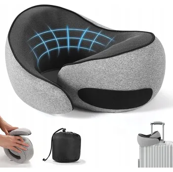 Polštář POLŠTÁŘ POLŠTÁŘ ROHLÍK NA KRK DO LETADLA