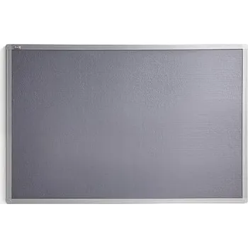 Nástěnka VIRGINIA, 900x600 mm, šedá, hliníkový rám