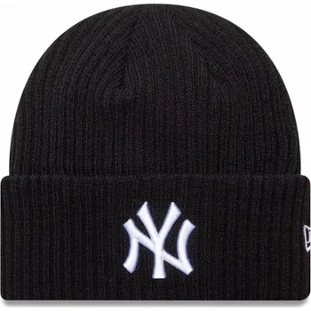 Kšiltovka New Era Kšiltovka Wide Cuff Beanie New York Yankees 60691072 černá Jedna velikost