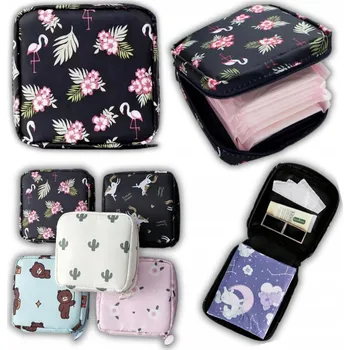 Kosmetická taška Dámská kosmetická taštička – pouzdro na vložky a kosmetiku