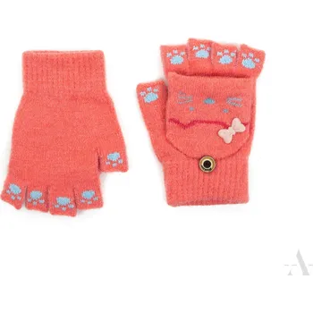 Módní doplněk Art of Polo Dětské zimní rukavice rk23370 Barva: růžová