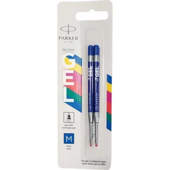 Náplně do kuličkového pera Parker modré M 0,7 mm 2 ks