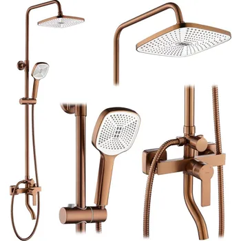 Sprchový set REA Sprchový set MY2021-77C ARGUS, kartáčovaná měď REA-P3001