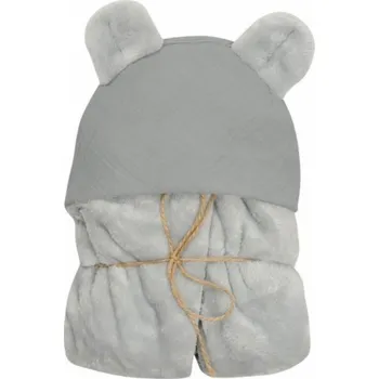 Dětské zboží BabyMatex Deka 95 x 95 s kapucí Koala Muslin 02