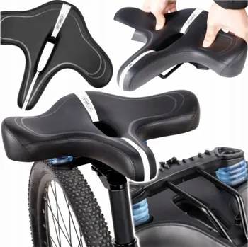 Sedlo na kolo NoName L78B VELKÉ ŠIROKÉ SEDLO NA KOLO