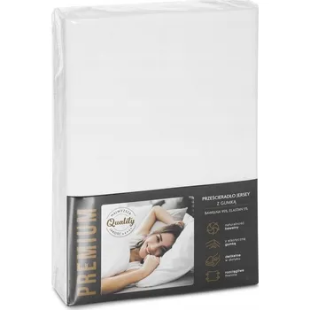 Prostěradlo Prostěradlo s gumou Eurofirany jersey 220 x 200 cm