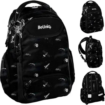 Školní batoh Školní batoh BeUniq s více přihrádkami černý, vícebarevný 20 l