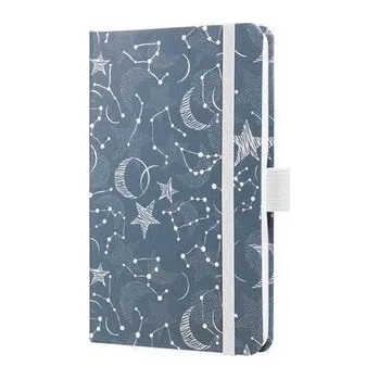 Diář Diář "Jolie", Cosmic Fantasy Blue, A6, týdenní, 2026, tvrdé desky, SIGEL J6348