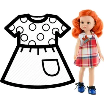 Doplněk pro panenku OBLEČENÍ PRO PANENKY PAOLA REINA 54528