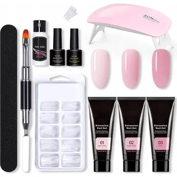 SADA NA HYBRIDNÍ MANIKÚRU LED LAMPA + BRUSKA ZDARMA + DÁRKY