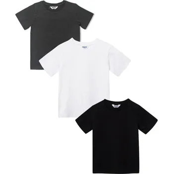 3PACK dětská trička - Winkiki WAU 33101, bílá, černá, šedá Barva: Mix barev, Velikost: 164