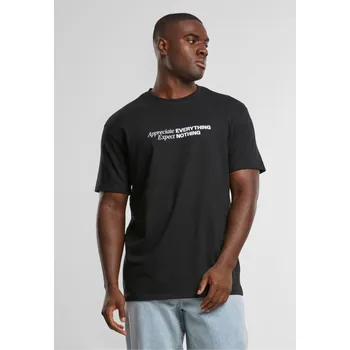 Pánské tričko Appreciate Expect Oversize Tee - black 3XL