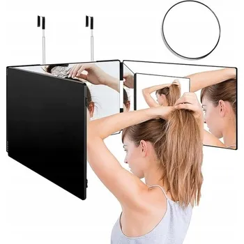 Zrcadlo R555 Skládací závěsné Zrcadlo s LED podsvícením SK2102