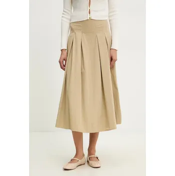 Dámská sukně Bavlněná sukně Answear.LAB sng.113.tos béžová 80X, vel. S