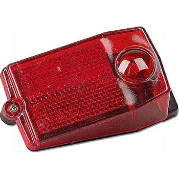 Cyklosvítilna Zadní světlo na kolo s dynamem, montáž na blatník