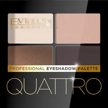 Oční stíny Eveline Cosmetics Quattro Eyeshadow 09 oční stíny