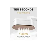 Mini napařovací žehlička/napařovač oděvů, přenosný cestovní napařovač oděvů, napařovač/napařovač